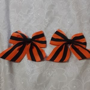 Set of 2 Halloween bows